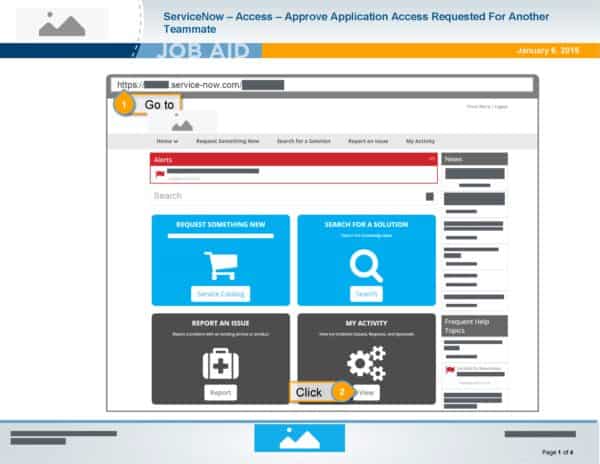 ServiceNow Request Approval Job Aid Page 1